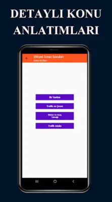 Ehliyet Sınav Soruları 2023 android App screenshot 0