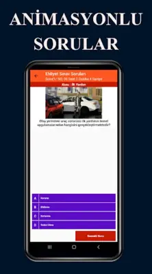 Ehliyet Sınav Soruları 2023 android App screenshot 1