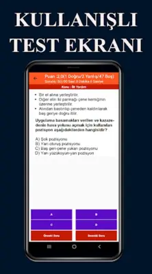 Ehliyet Sınav Soruları 2023 android App screenshot 3