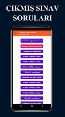 Ehliyet Sınav Soruları 2023 android App screenshot 5